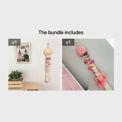Baby Girls Hairpin Storage Belt Jewelry Display Stand