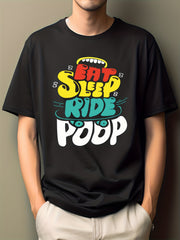 Men's Cartoon Print Hip Pop Tee