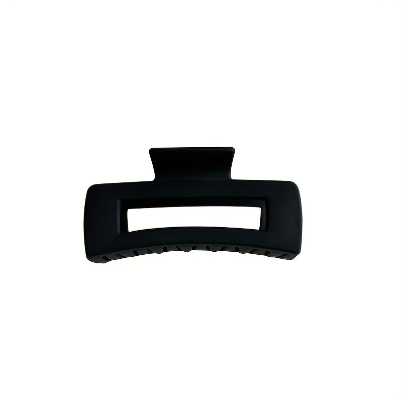 Geometric Hair Claw Clip Acrylic Matte Banana Clip