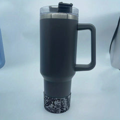 Colorful Pattern Silicone Cup Bottom Cover for 30oz 40oz Insulation Cup