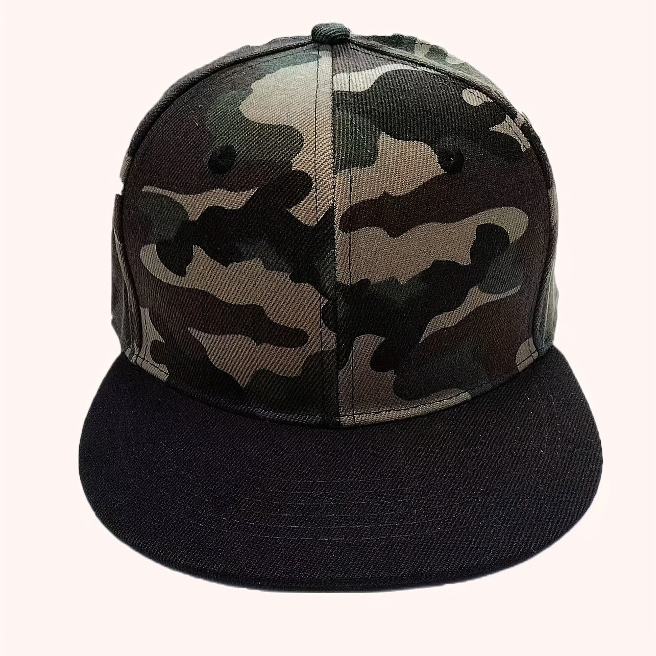 Hip Hop Casual Snapback Hat Solid Camouflage Baseball Cap Unisex