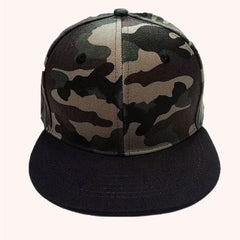 Hip Hop Casual Snapback Hat Solid Camouflage Baseball Cap Unisex