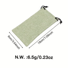 Glasses Bag Drawstring Sunglasses Storage Case Travel Accessory
