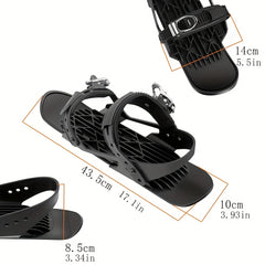 Mini Ski Skates Sled Snow Equipment Ski Boots Mini Ski Boards