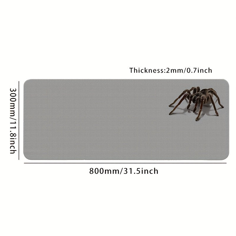 Spider Model Mouse Pad Large Office Gaming Desk Pad Non slip Rubber Mouse Pad