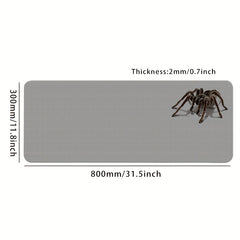 Spider Model Mouse Pad Large Office Gaming Desk Pad Non slip Rubber Mouse Pad
