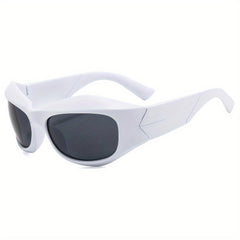 Steampunk Style Y2K Sunglasses Men's Cycling Sports Sunglasses