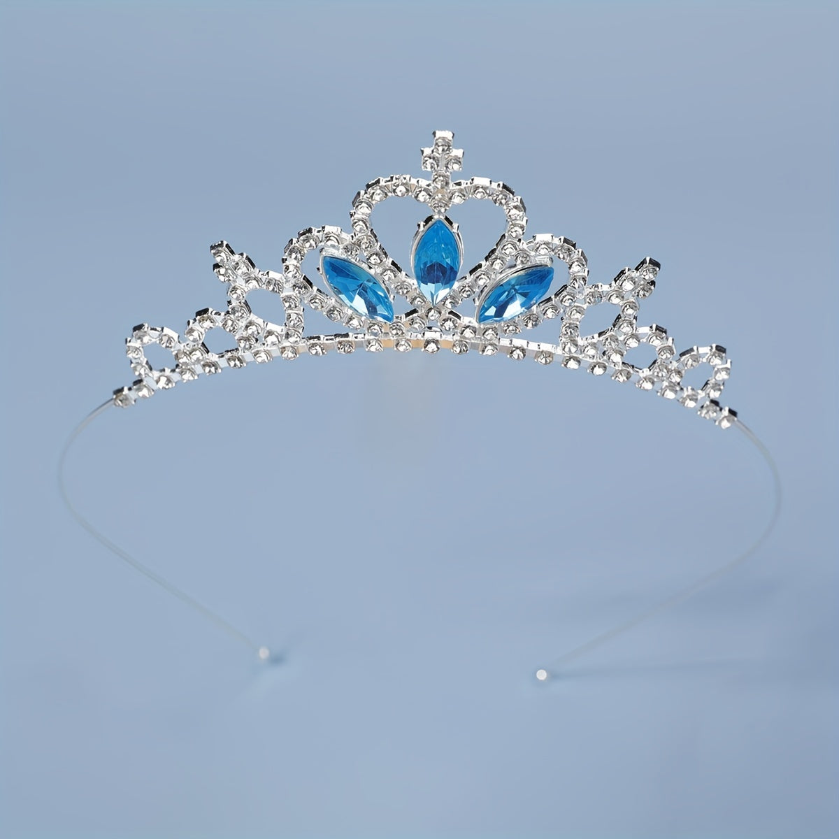 Glitter Princess Tiara Crown Headband for Kids Girls Birthday