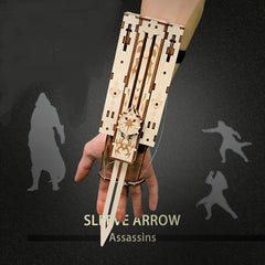 Wooden Plug in Puzzle Toy For Adults Creative Model Diy Assembly Sword Toy