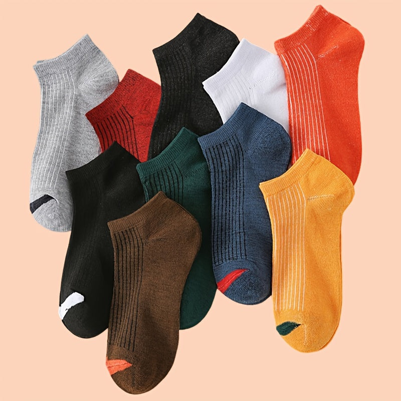 10 20 30 Pairs Ankle Sports Socks Soft & Lightweight Women's Stockings