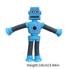 Suction Cup Robot Cartoon Decompression Toy