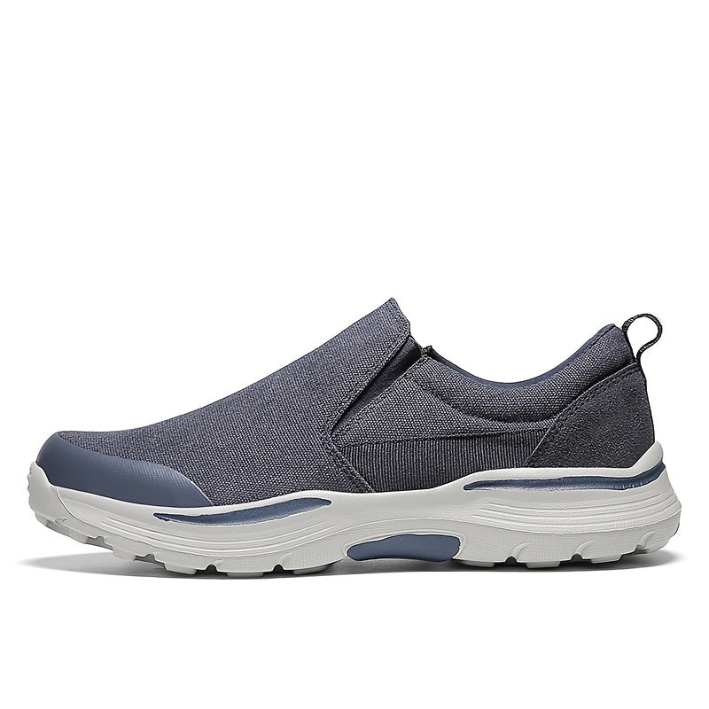 Men's Canvas Slip On Loafer Shoes Walking Sneakers