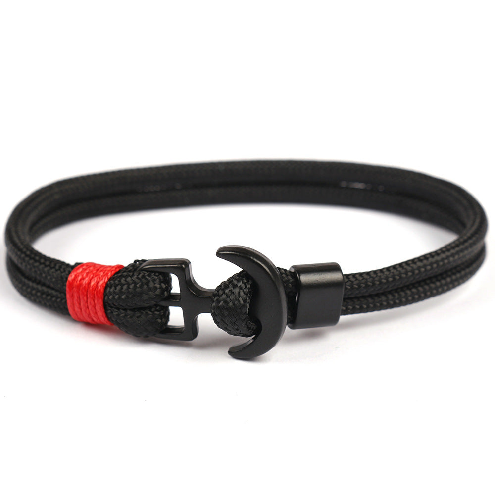Retro Anchor Statement Bracelet Punk Bracelet For Men