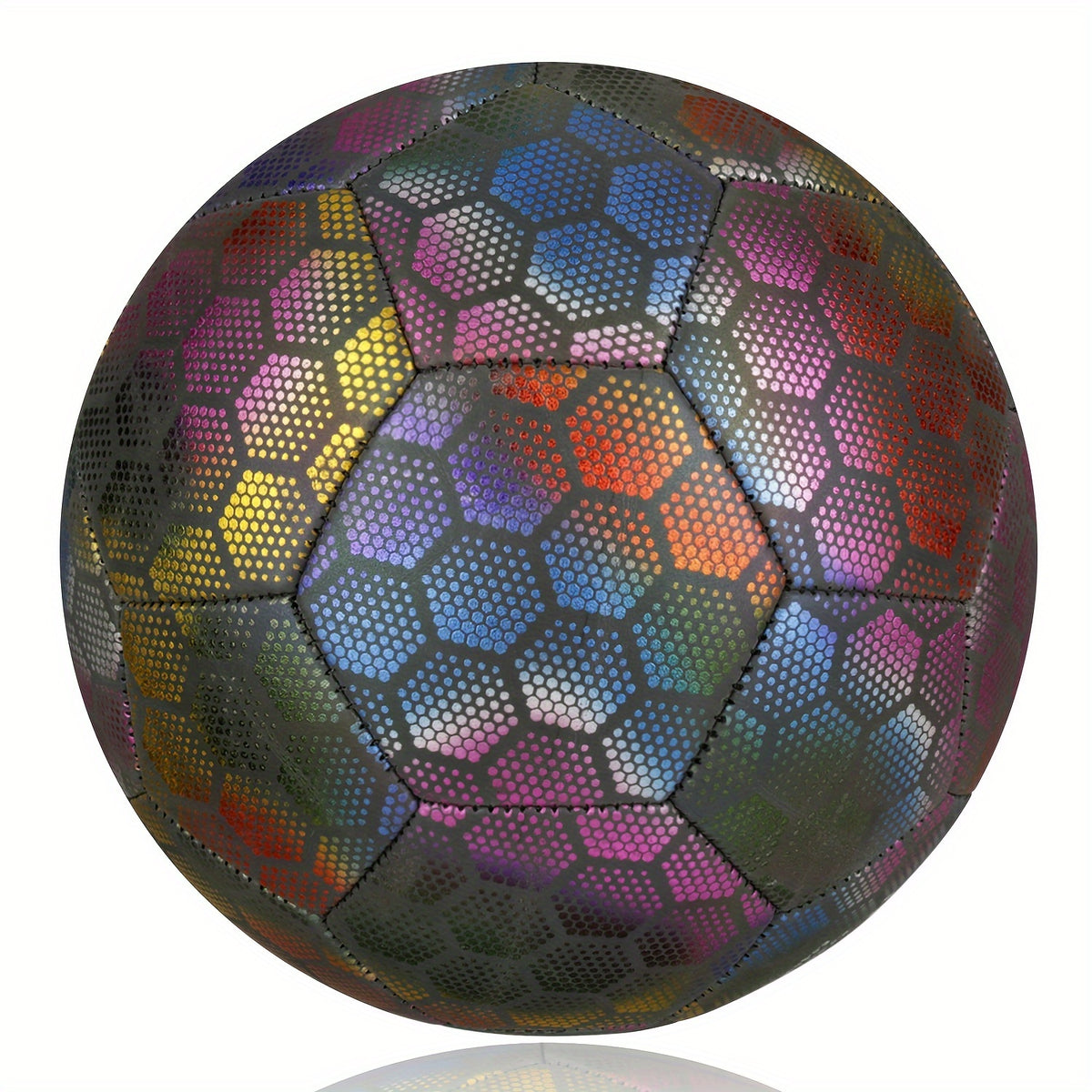 Reflective Fish Scale Soccer Ball Size 5