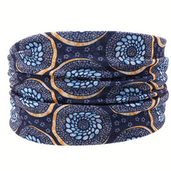 Boho Style Flower Pattern Elastic Headband