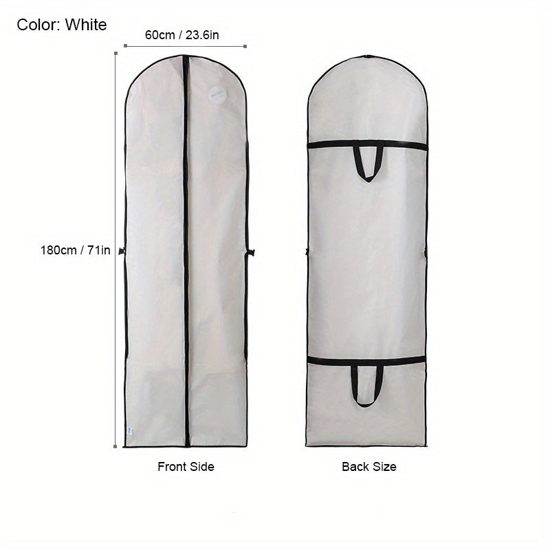 Garment Bags For Wedding Dress & Hanging Clothes, Travel Suit Bag