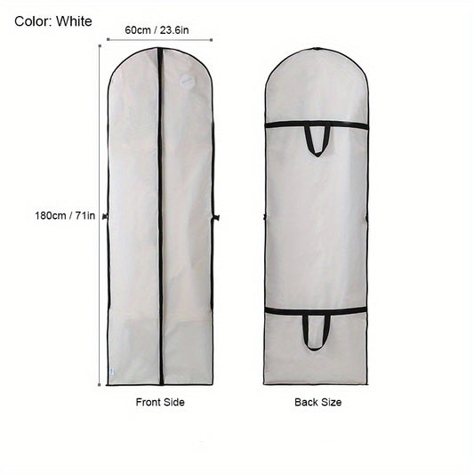 Garment Bags For Wedding Dress & Hanging Clothes, Travel Suit Bag