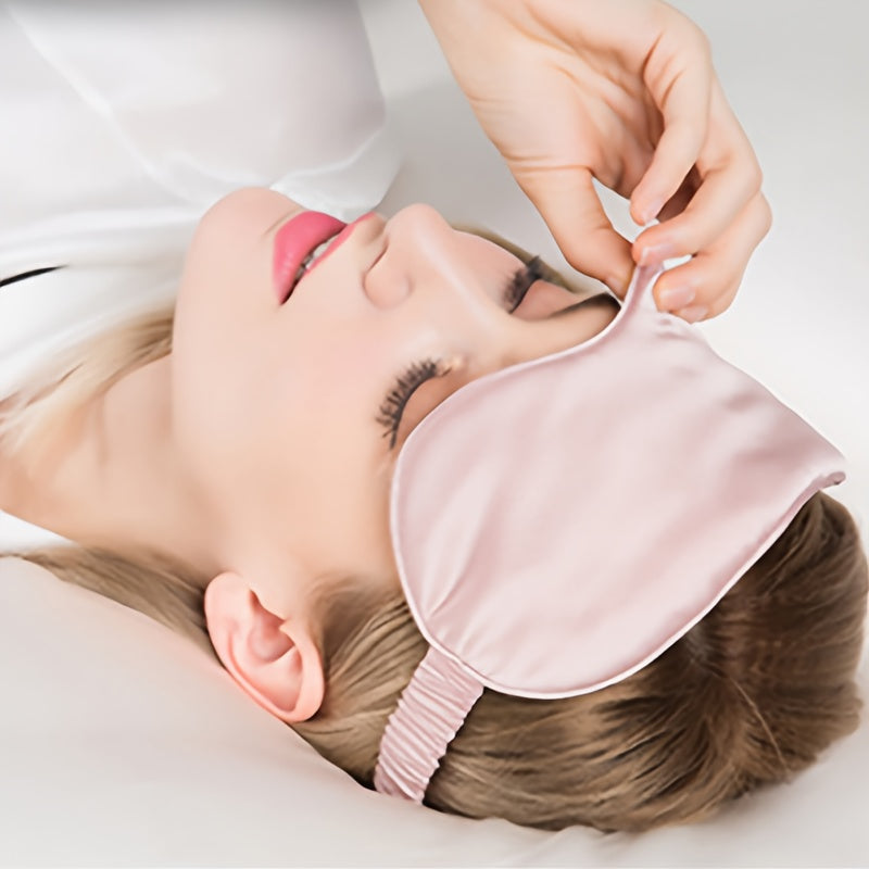 Double sided Sleep Eye Mask Light blocking Soft Comfy Blindfold