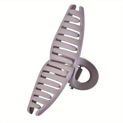 Women's Large Frosted Hair Claw Butterfly Clip Solid Shark Claw Hair Accessory