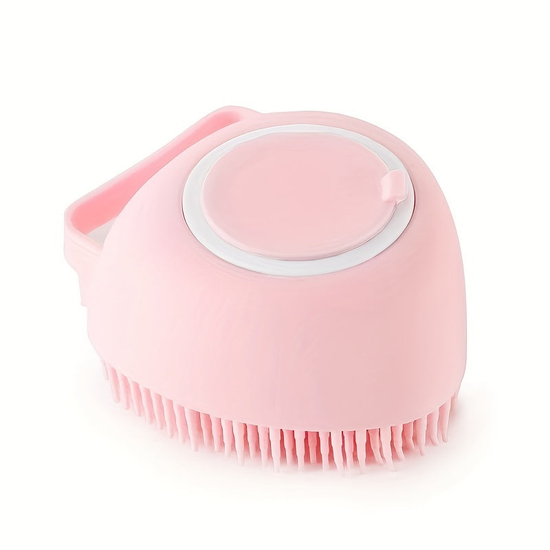 Silicone Pet Hair Comb & Scalp Massager for Dogs - Tangle Removal & Skin Health