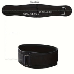 Adjustable Breathable Waist Belt for Fitness Training
