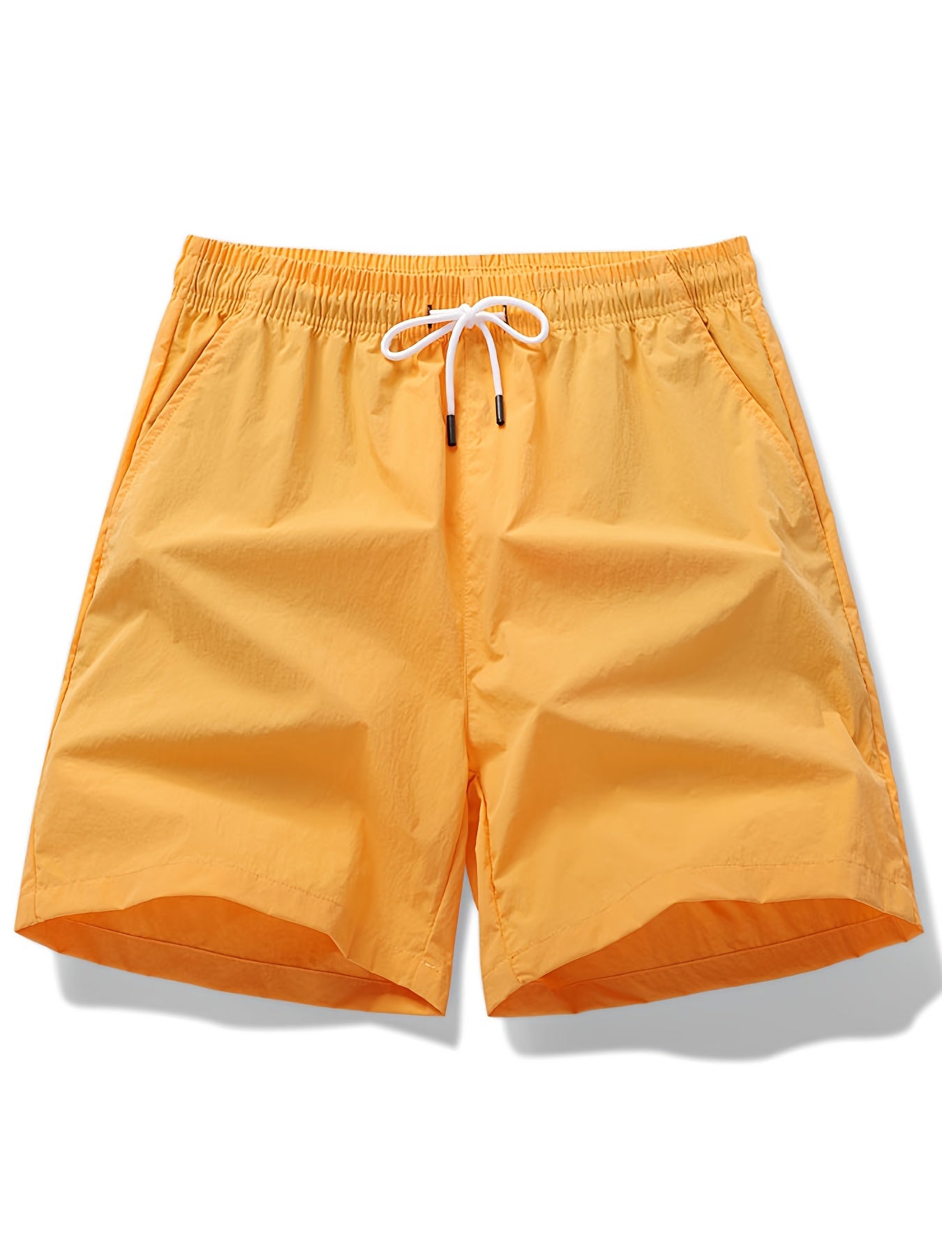 Quick Dry Men's Drawstring Shorts for Summer Gym Workout
