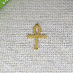 5pcs Cross Pendant Stainless Steel Necklace Jewelry Accessories