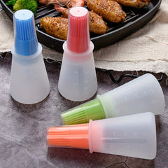 1pc Bottle Brush 2 2oz Silicone Bottle Brush BBQ Tool Kitchen Gadgets