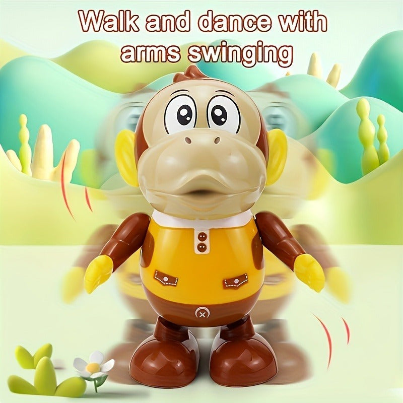 Dance Monkey Toy Sings & Dances with LED Lights Interactive Birthday Toy