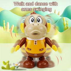 Dance Monkey Toy Sings & Dances with LED Lights Interactive Birthday Toy
