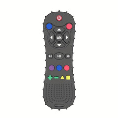 Silicone Teether Toy for Babies 6-12 Months, Remote Control Shape