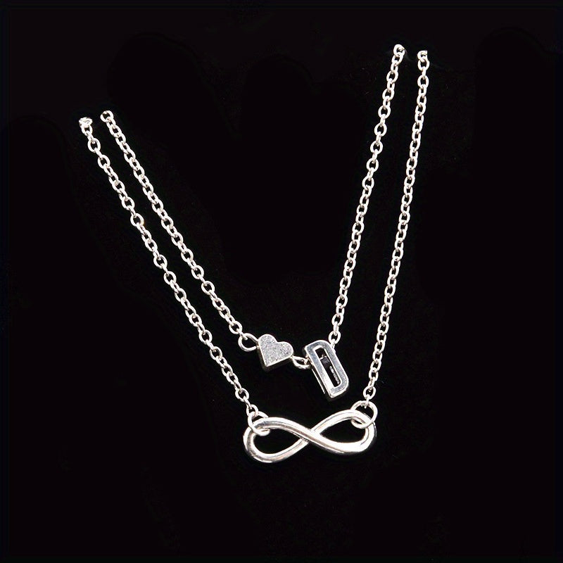 Letter Heart Beach Anklet Foot Jewelry