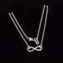 Letter Heart Beach Anklet Foot Jewelry