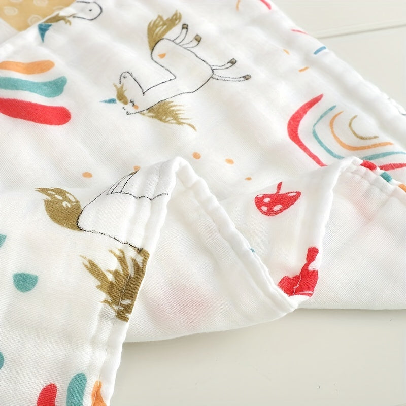 3 Pk Soft Cotton Yarn Baby Wipes Face/Bath Towels