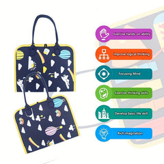 Kids Cognitive Practice Learning Board with Activities