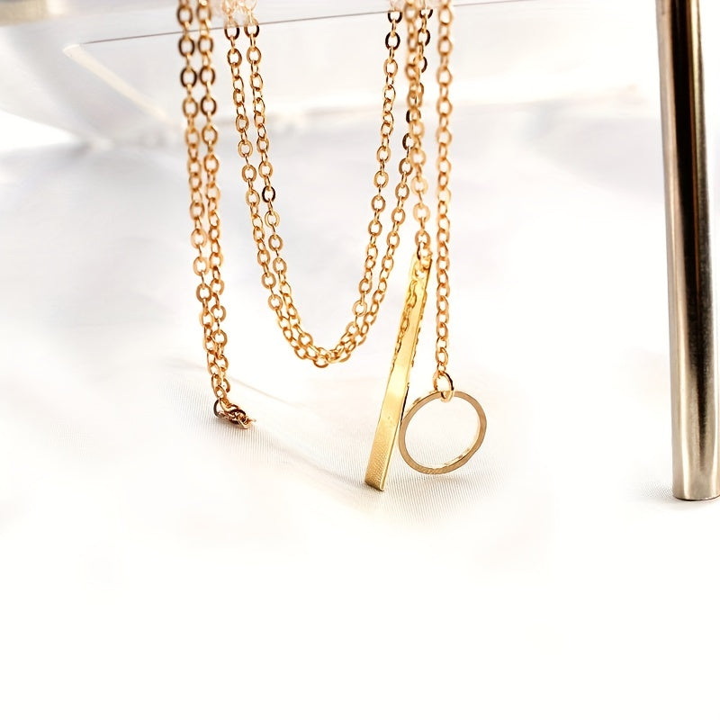 Women Punk Charm Necklace Pendant Christmas Gift Jewelry