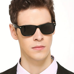 Retro Men's Polarized Sunglasses UV Protection Glasses