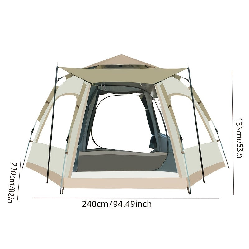 Large Waterproof Camping Tent Fully Automatic Portable Tent
