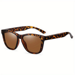 Polarized Square Sunglasses For Men UV400 Protection with Case and Cloth