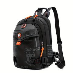 Men's Casual Waterproof Shoulder Bag for Travel Hiking