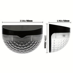 2 Pack Solar Fence Lights Outdoor Waterproof Deck Lights
