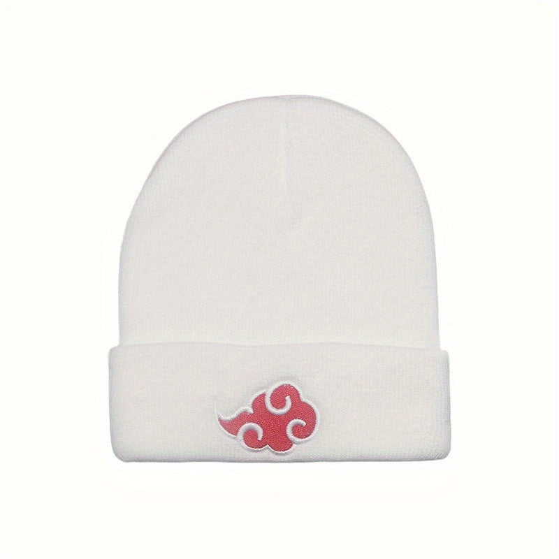 Embroidered Knitted Wool Hat for Men and Women