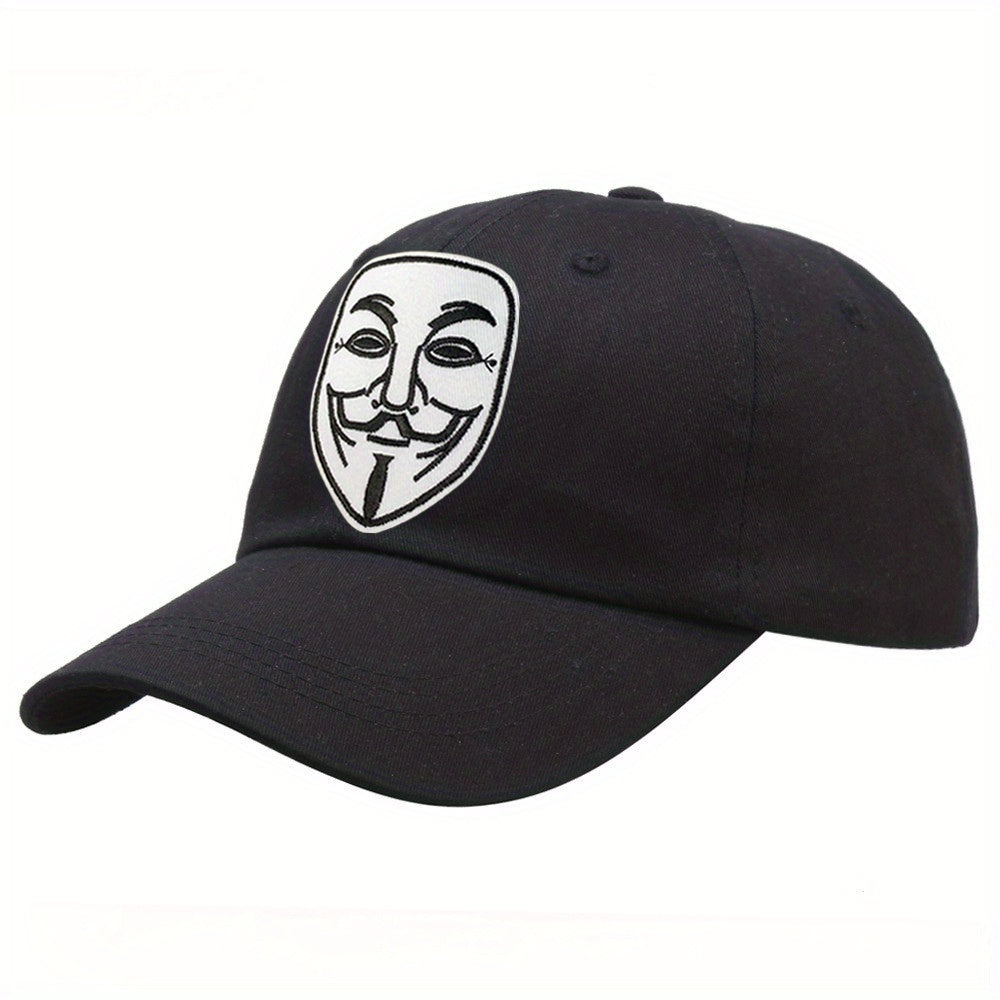 Cartoon Character Face Embroidered Baseball Cap
