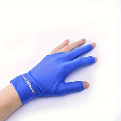 1pc Spandex Snooker Billiard Glove Pool Three Finger Glove For Left Hand