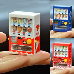1:12 Scale Mini Vending Machine Sculpture for Micro Landscapes