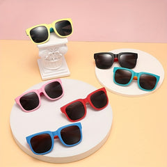 Square Frame Sunglasses Sun Protection for Boys and Girls