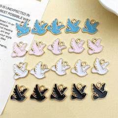 20pcs Antique Silver Bee Shape Charms Pendants for DIY Jewelry Making