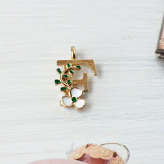 DIY Initial Letter Charms Jewelry Making Kit