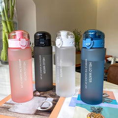 780ml Frosted Water Bottle for School Outdoor Fitness Stay Hydrated