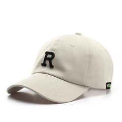 Embroidery Baseball Cap Solid Cotton Sports Hat Woman Dad Hats Man Unisex Footba